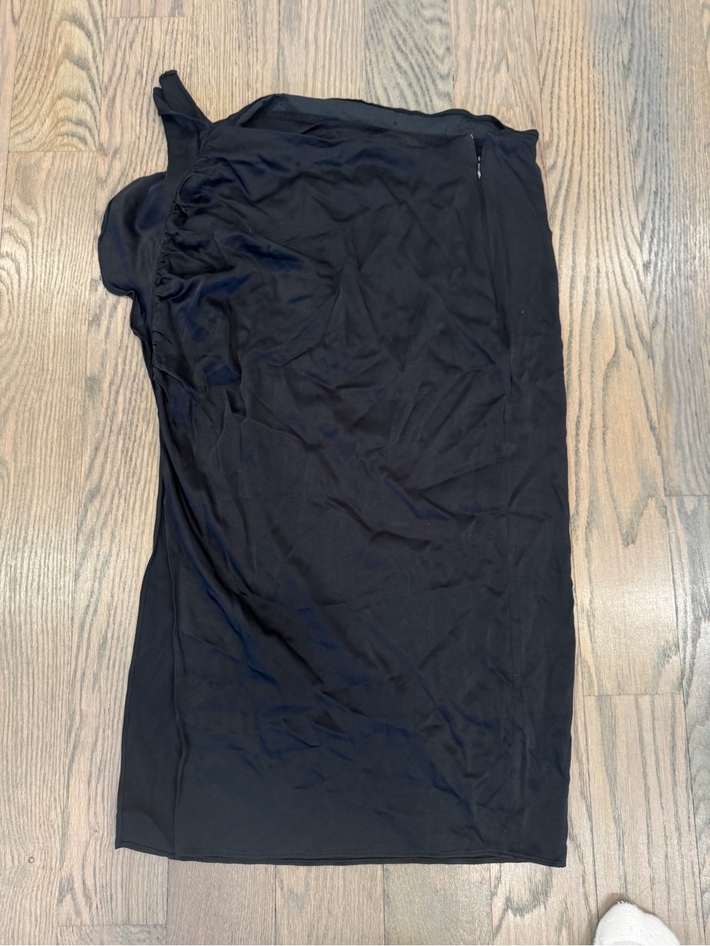 Zara Black High-Waist Pencil Skirt Women’s Large ~ NEW WITHOUT TAG